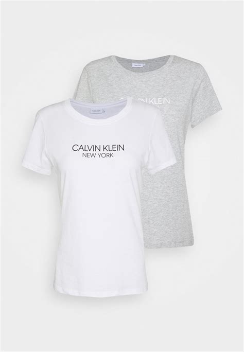 calvin klein t-shirt damen zalando